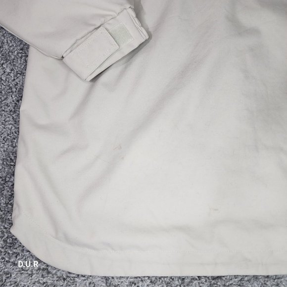 Vintage Lee Pullover Men's Large Tan Sirius NFL Sunday Drive Hooded Jacket - Picture 12 of 15